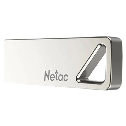 Флеш-диск 16GB NETAC U326, USB 2.0, металлический корпус, серебристый,