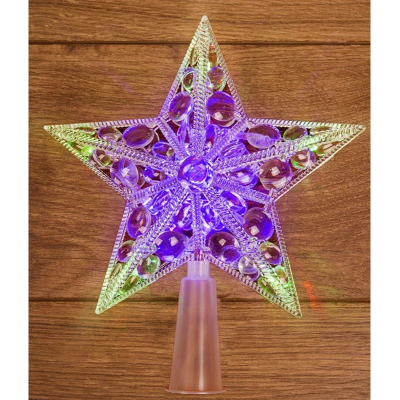 Фигура светодиодная Звезда цвет: RGB, 10 LED, 17 см 501-002