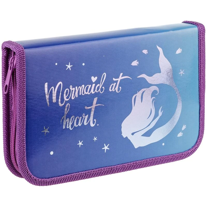 Пенал 1 отделение, 190*115 ArtSpace "Mermaid at heart", ламинированный