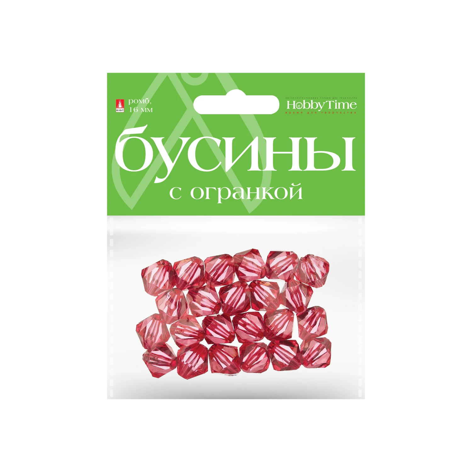 БУСИНЫ РОМБ ПОЛУПРОЗРАЧНЫЕ С ОГРАНКОЙ, 16 ММ, 10 ЦВ БУСИНЫ РОМБ ПОЛУПРОЗРАЧНЫЕ С ОГРАНКОЙ, 16 ММ, 10 ЦВ