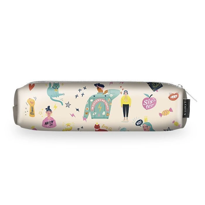 Пенал-тубус LOREX TUBE SILICA BOY'S TEARS молния Пенал-тубус LOREX TUBE SILICA BOY'S TEARS молния