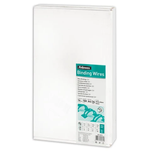 Пружины металлические для переплета, КОМПЛЕКТ 100 шт., 14 мм (для сшивания