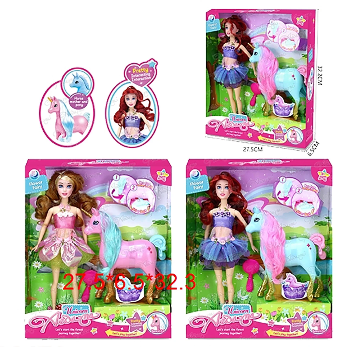 Кукла с лошадкой, 27,5х6,5х32,3, коробка Кукла с лошадкой, 27,5х6,5х32,3, коробка