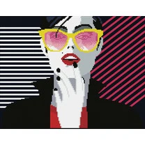 Кристальная (алмазная) мозаика "ФРЕЯ" ALV-111 "Глянец модного