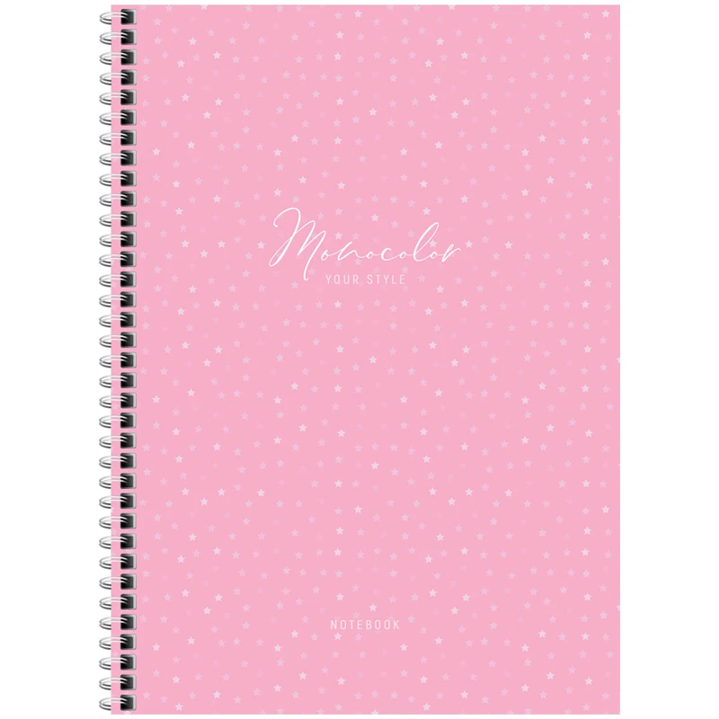 Тетрадь 96л., А4, клетка на гребне ArtSpace "Моноколор. Your style",