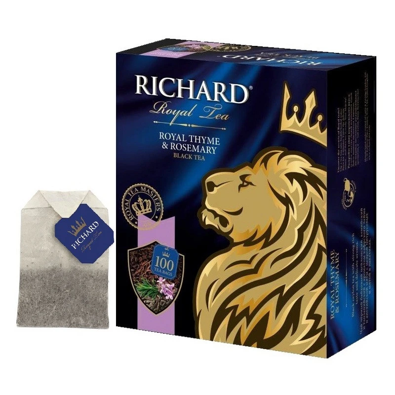 Чай Richard Royal Thyme&amp;amp;Rosemary черный, 100 пак