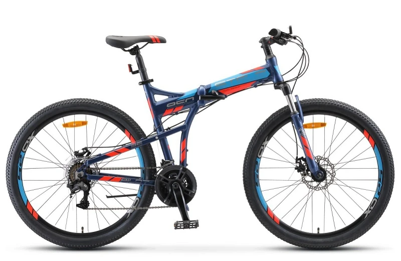 Велосипед 26" Stels Pilot 950 MD V011 (рама 17.5) (ALU рама) Темный/синий