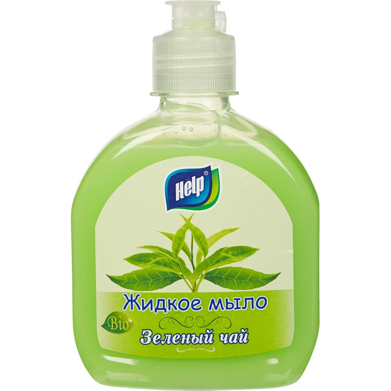 Мыло жидкое HELP 300мл пуш-пул ассорт. штр.  4605845001579, 4605845001586,