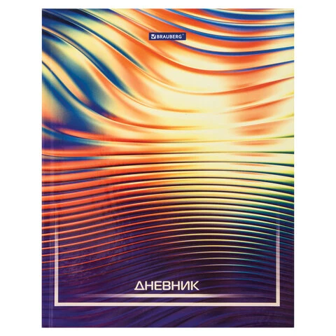Дневник 5-11 класс, 48 л., твердый, BRAUBERG, глянцевая ламинация, с подсказом,