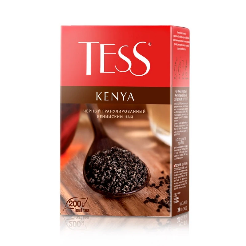 Чай Tess Kenya гран. черный,200г 1250-12