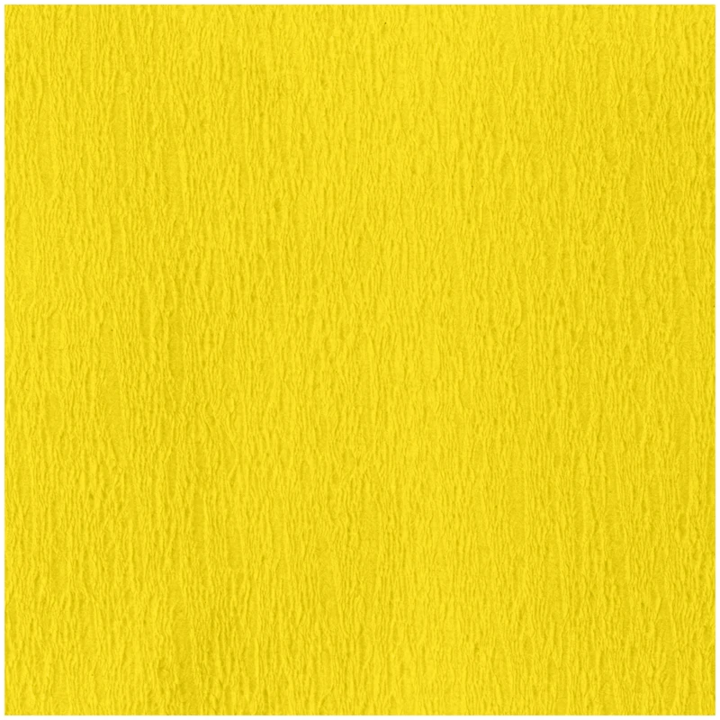 Бумага крепированная ТРИ СОВЫ, 50*250см, 32г/м2, желтая, в рулоне, пакет с