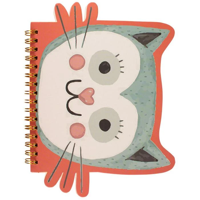 Блокнот 15*18см 50л на спирали "Котик" Блокнот 15*18см 50л на спирали "Котик"