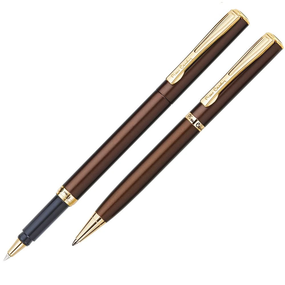 Набор подарочный Pierre Cardin Pen&Pen - Brown, шариковая ручка + ручка-роллер,