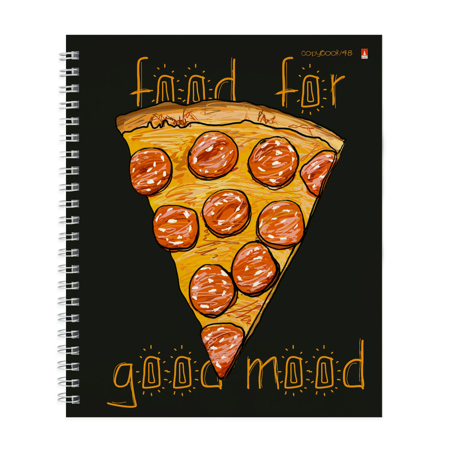 ТЕТРАДЬ 48 Л. А5+ ГР. "FOOD IN BLACK" 5 ВИДОВ ТЕТРАДЬ 48 Л. А5+ ГР. "FOOD IN BLACK" 5 ВИДОВ