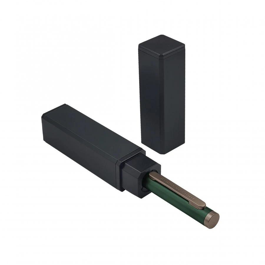 РУЧКА "FIRENZE" В ТУБУСЕ ПРЯМОУГОЛЬНОЙ ФОРМЫ 1.00 ММ, СИНЯЯ (корпус