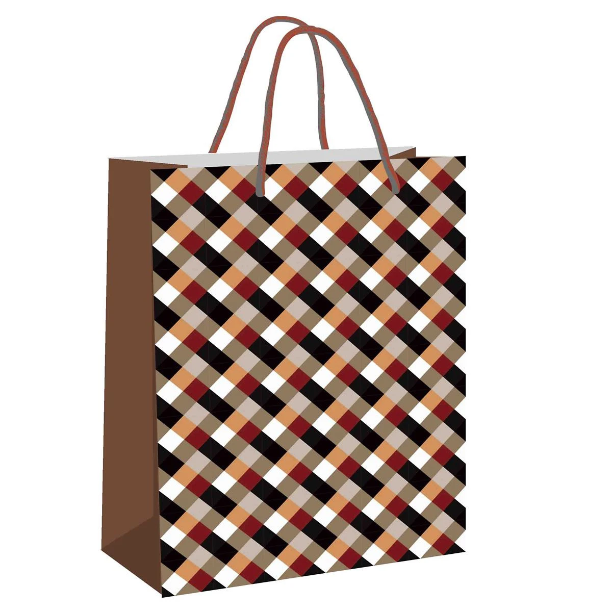  Сумка бум.16 п/больш.- переплет, 22x31x9см abstractiion/12, 48594