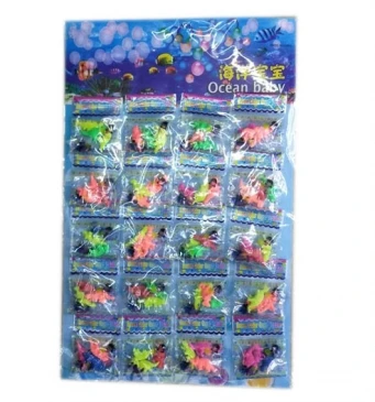 Растущие игрушки (картон. подложка) "ДИНОЗАВРЫ" (с гранулами) (20