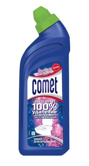 КОМЕТ средство для туалета 450мл. Свежесть лепестков *2/12