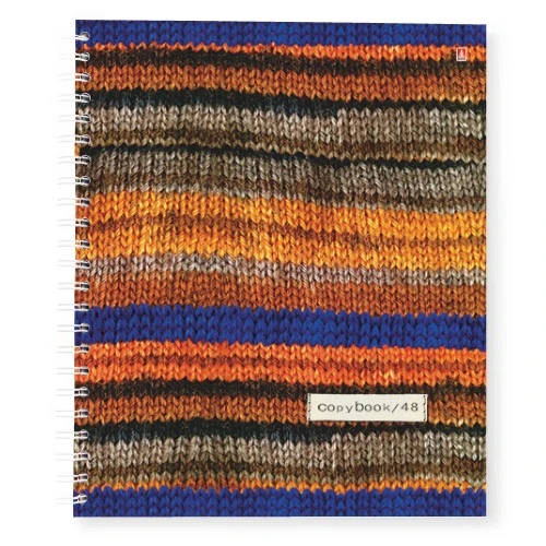 ТЕТРАДЬ 48 Л. А5+ ГР. "МОДНЫЙ СВИТЕР" 4 ВИДА