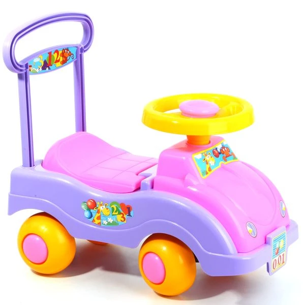 У447 Игрушка "Автомобиль-каталка" для девочек