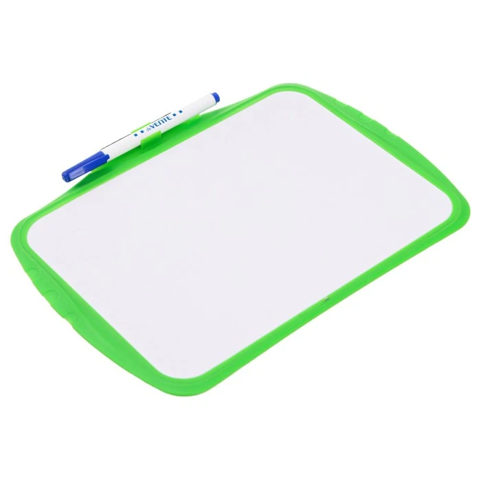 Доска маркерная A4 (29 х 22 см) deVENTE, двусторонняя: без рисунка/клетка, с