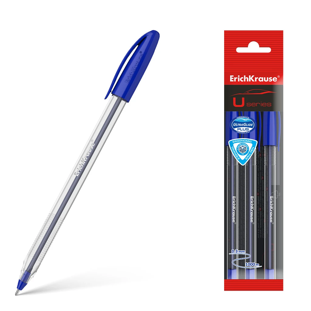Ручка шариковая ErichKrause® U-108 Classic Stick 1.0, Ultra Glide Technology,