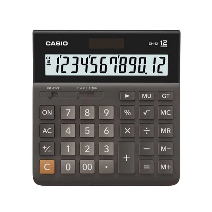 Калькулятор CASIO DH-12 12 разр.  бухгалтерский: DH-12 штр.: 4971850091325