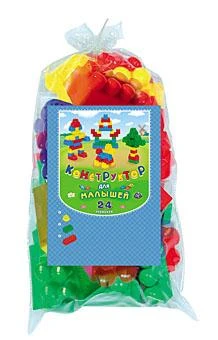 КОНСТРУКТОР ДЛЯ МАЛЫШЕЙ 24 элемента (Арт. К-7954)