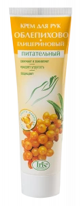 Iris Крем для рук Облепихово-глицериновый 100/40 Iris Крем для рук Облепихово-глицериновый 100/40