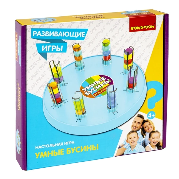 Развивающие игры Bondibon «УМНЫЕ БУСИНЫ» BOX