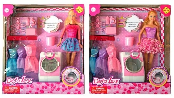 Кукла "Defa" со стиральной машиной