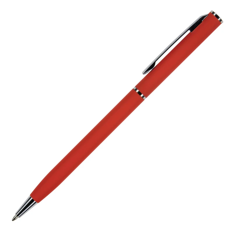 Ручка шариковая автоматическая PALERMO, красный корпус, 0,7мм, синяя 20-0250/15