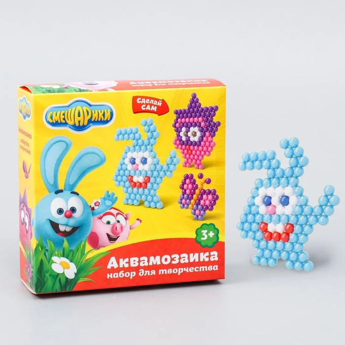Аквамозаика для детей СМЕШАРИКИ "КРОШ и НЮША" 4023588