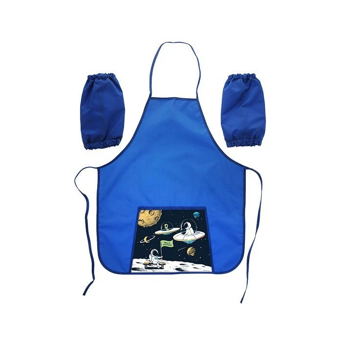Фартук для труда Schoolformat с нарукавниками для мальчиков SPACE ADVENTURE
