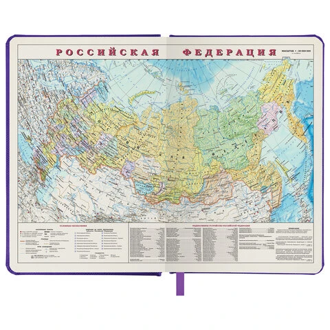 Ежедневник недатированный А5 138х213 мм BRAUBERG "Iguana", под кожу,