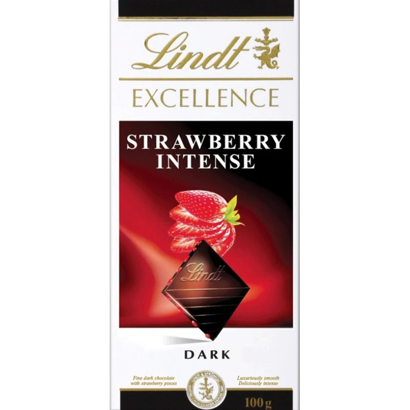 Шоколад Lindt Excellence клубника 100г Шоколад Lindt Excellence клубника 100г