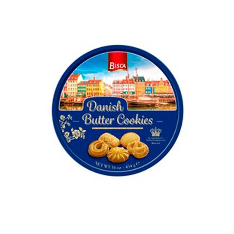 Печенье BISCA Butter Cookies 7% сливочного масла 454г.