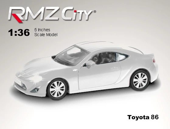 Метал.инерц. модель М1:32 RMZ CITY Toyota 86, арт.554020.