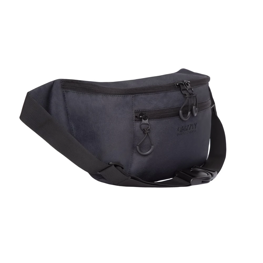 MM-906-2 Сумка поясная большая (черный)