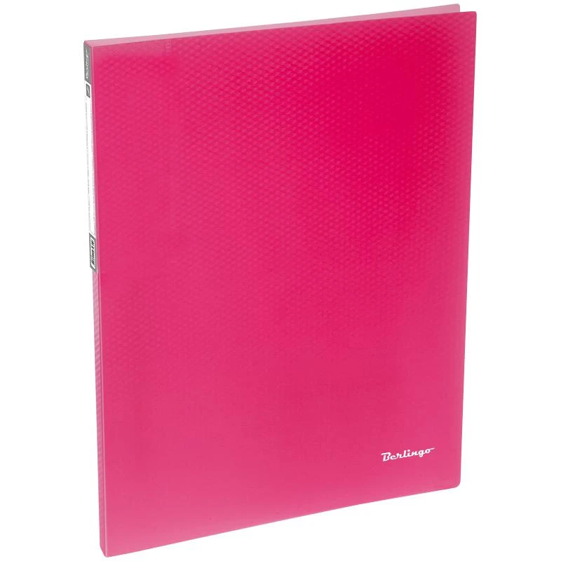 Папка c пружинным скоросшивателем Berlingo "Neon", 17мм, 700мкм,