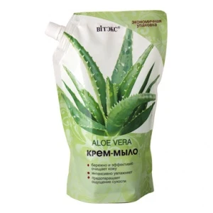 ВИТЭКС ALOE VERA Крем-мыло, пакет дой-пак 750мл/6шт, код 24 25