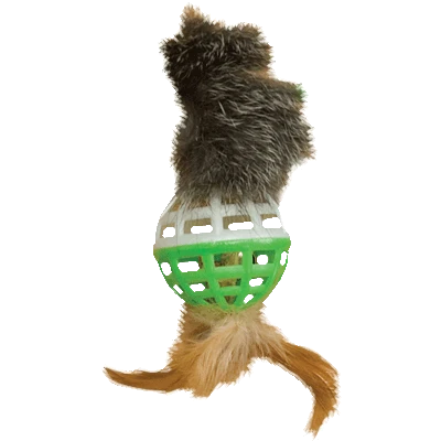 Игрушка "Погремушка малая с мехом" (10шт)