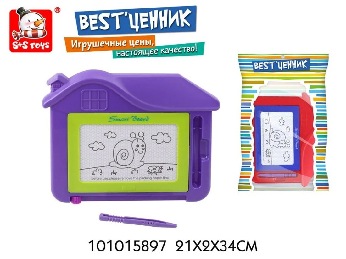 Доска магнитная Домик, в ассортименте