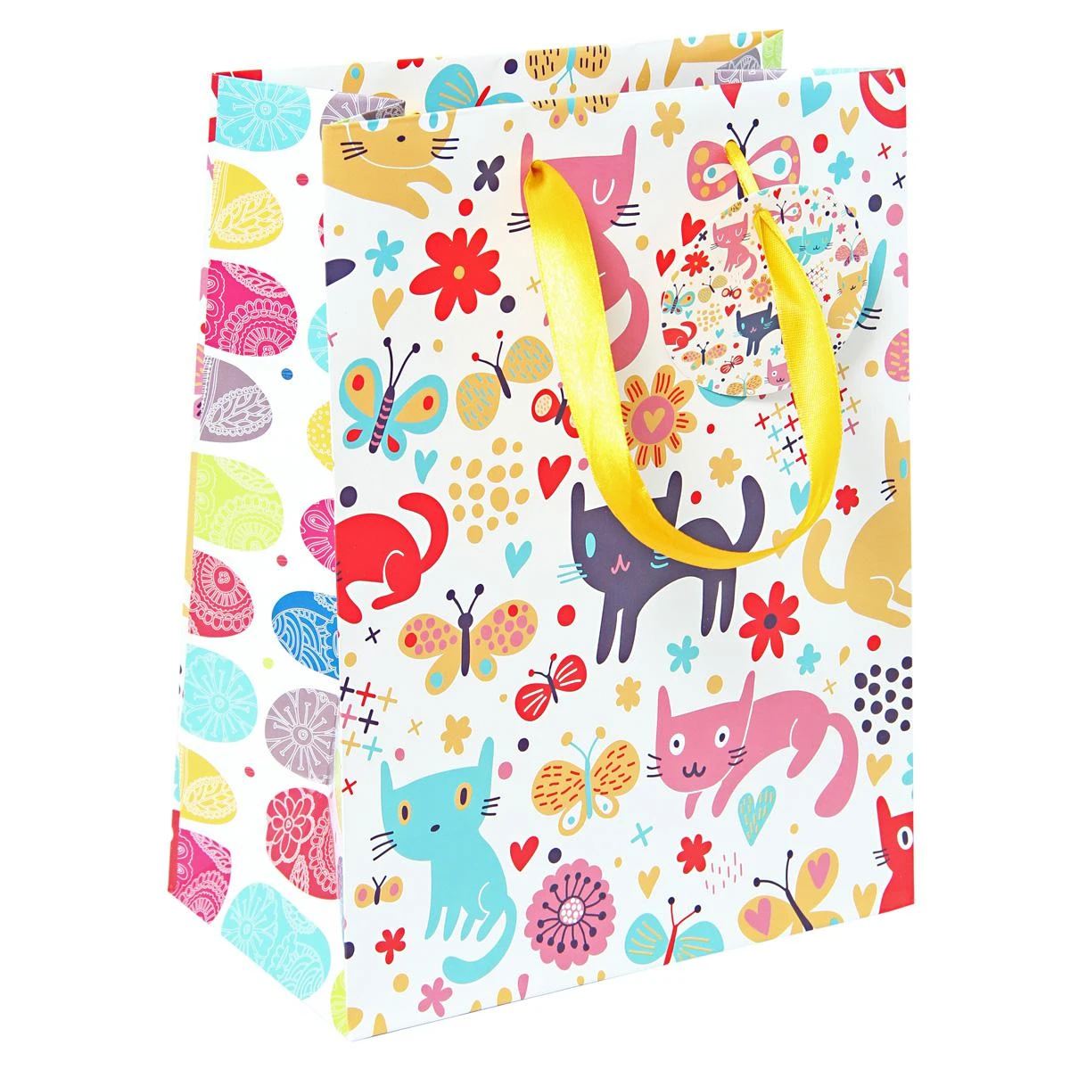 Сумка бум.12 сред.- Котята и абстракция 17.8x22.9x9.8см 55193 Сумка бум.12 сред.- Котята и абстракция 17.8x22.9x9.8см 55193