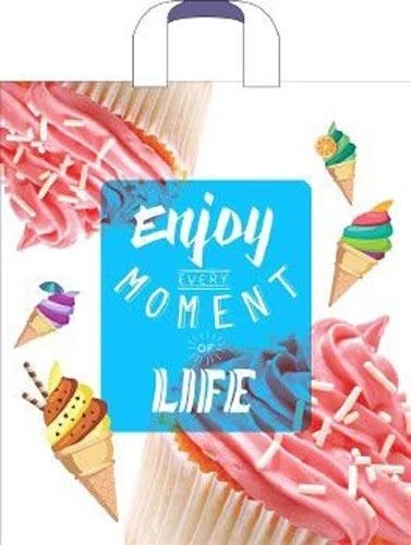 Пакет полиэтиленовый с петлевой ручкой "Сладкая жизнь" (38*45 см)