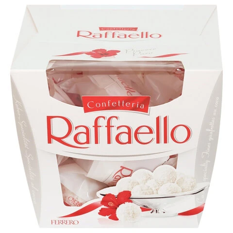 Конфеты RAFFAELLO, с миндальным орехом, 150 г, подарочная упаковка, 77070983