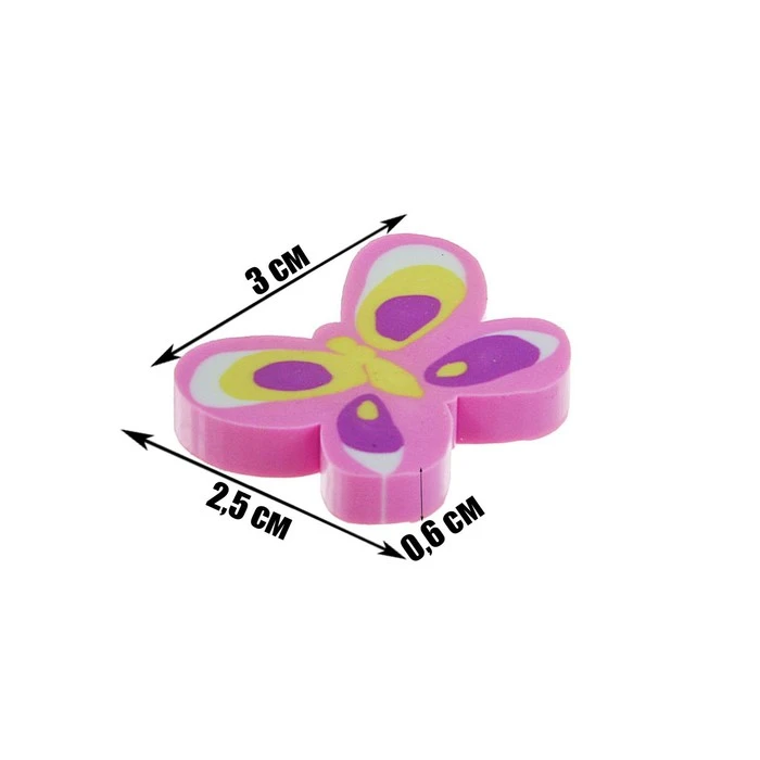 Ластик фигурный "Бабочка Ластик фигурный "Бабочка