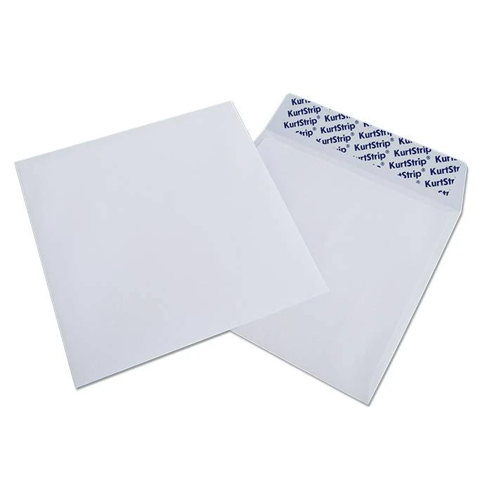 Конверт 125х125 стрип для CD 80 г/м2 белый плоск.: 201062 штр.: - Конверт 125х125 стрип для CD 80 г/м2 белый плоск.: 201062 штр.: -