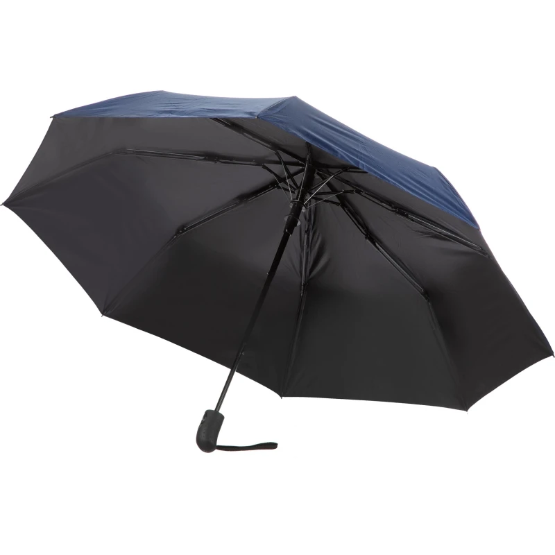 Зонт складной, полуавтомат, 8 спиц, синий, HD-HH01 (H/T)