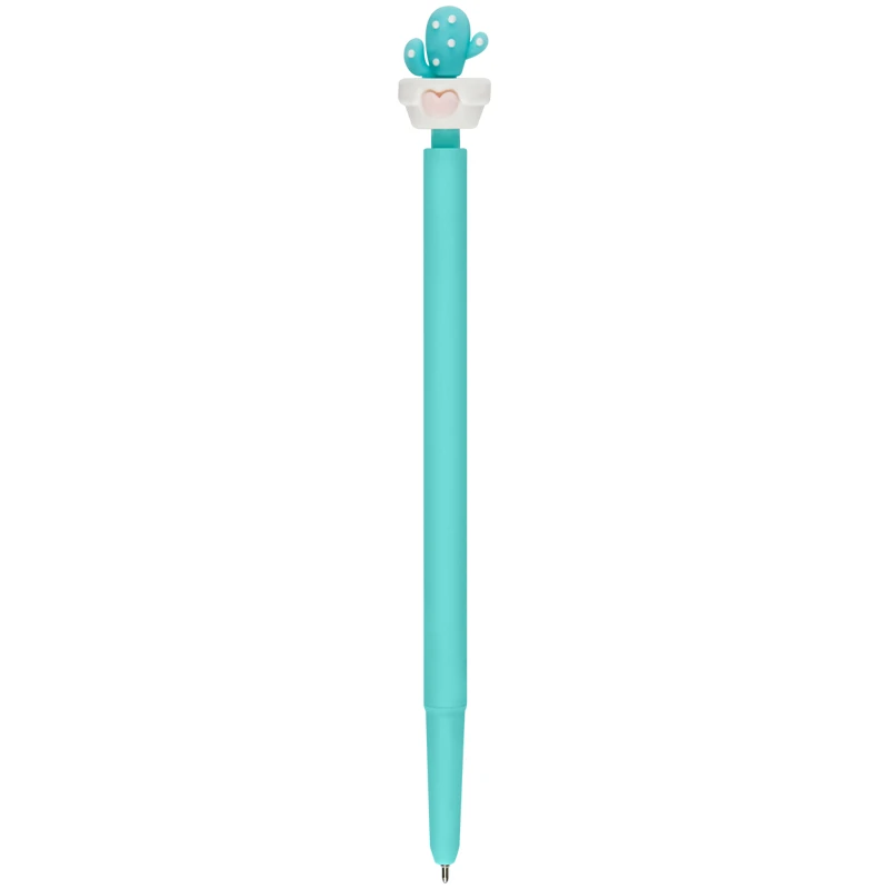 Ручка шариковая автоматическая MESHU "Lovely Cactus", синяя, 0,7мм,